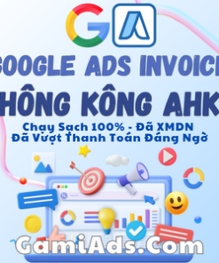 Tài khoản Google Ads Invoice HongKong AHK1