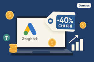Tài khoản Google Ads chiết khấu quảng cáo game bài 1